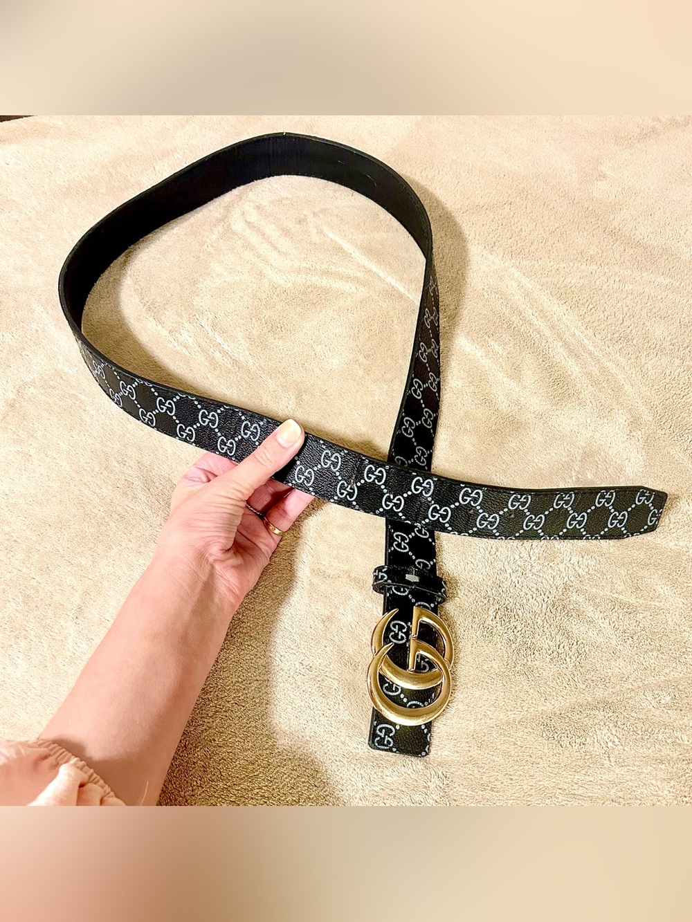 Gucci GG Marmont Black Belt - Picture 11 of 14